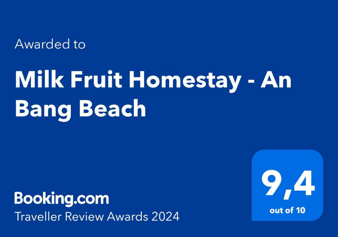 Milk Fruit Homestay - An Bang Beach Хойан Экстерьер фото